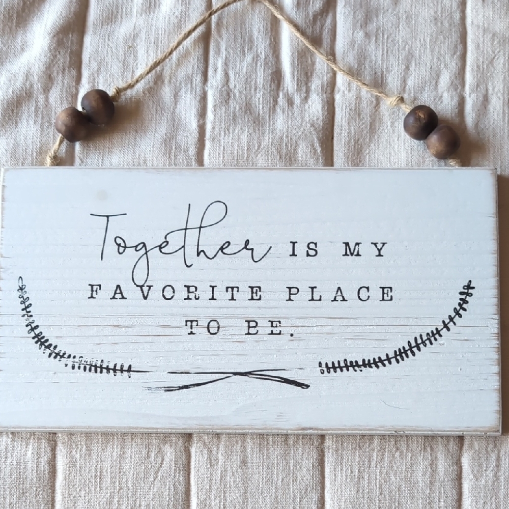 Distressed Wall Sign